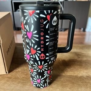 HydroJug traveler hearts collection